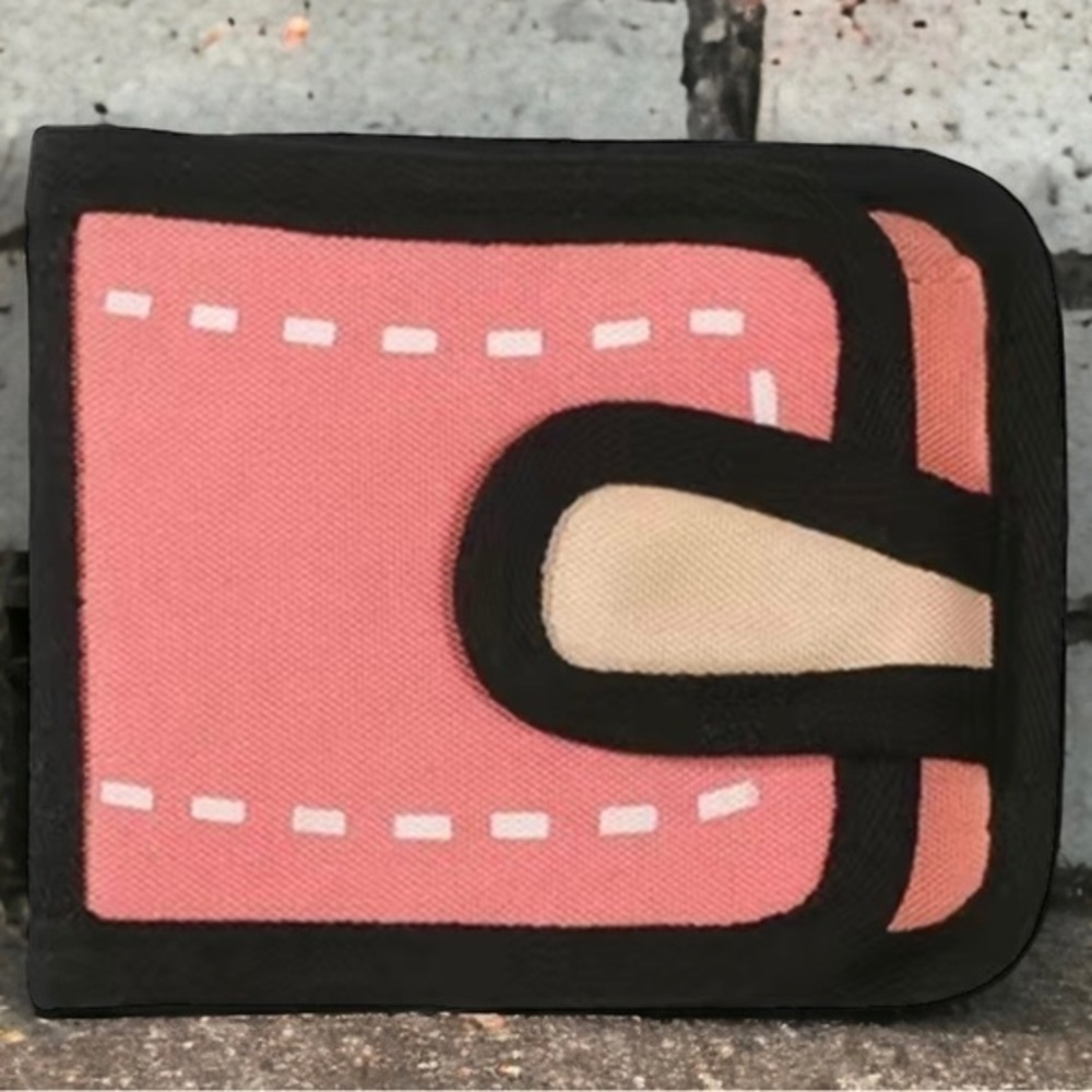 Pop Art/Comic Book/Kawaii Style wallet on canvas​
